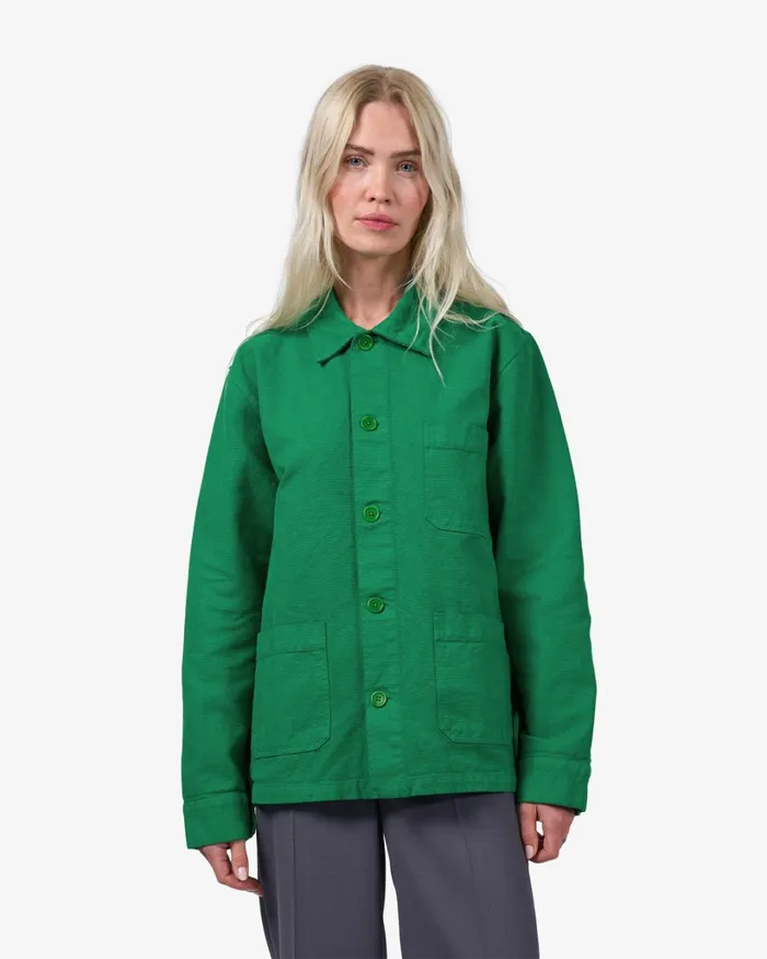 Women Organic Workwear Jacket Lava Grey Colorful Standard Workwear Jackets
