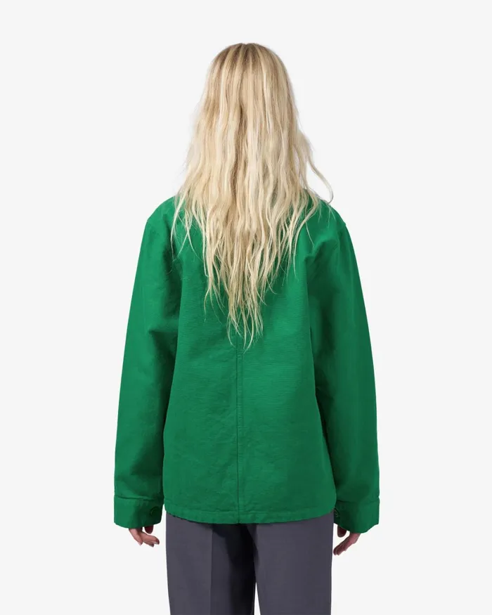 Women Organic Workwear Jacket Lava Grey Colorful Standard Workwear Jackets