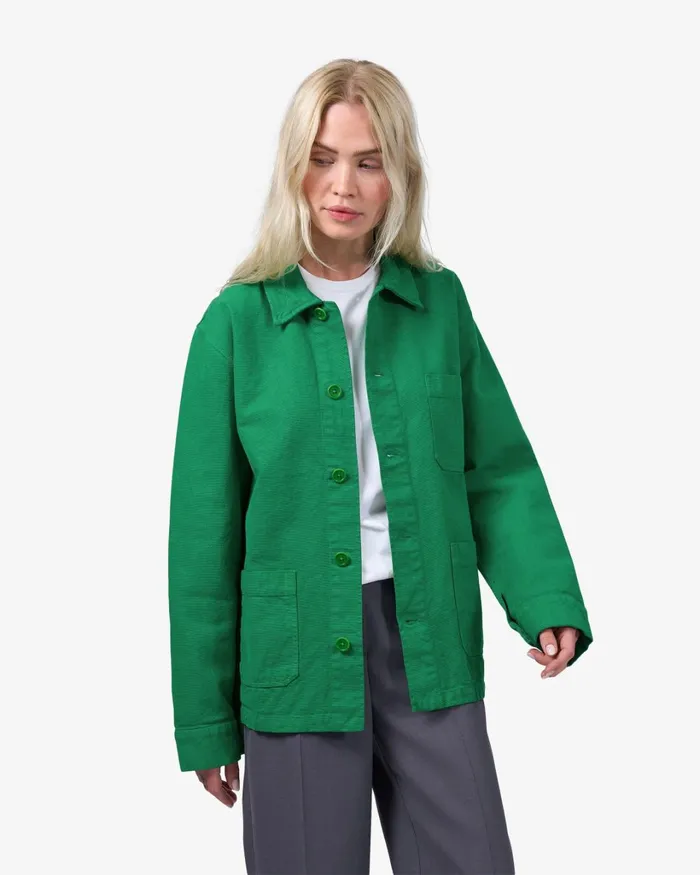 Women Organic Workwear Jacket Lava Grey Colorful Standard Workwear Jackets