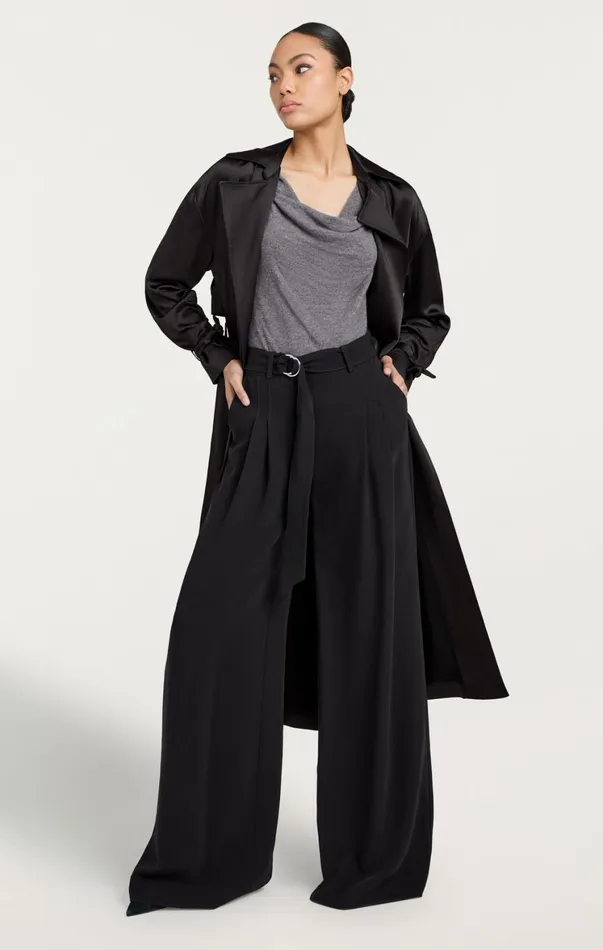 Women Outerwear Cinq Sept Jayla Trench Black