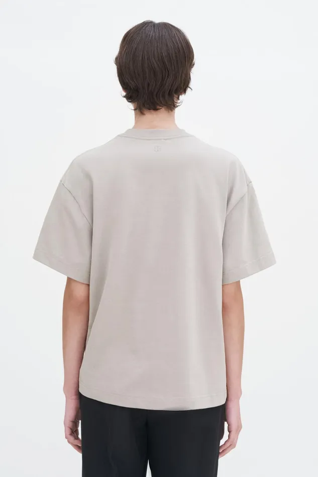 Women Oversized Tee Moss Grey Filippa K Tops