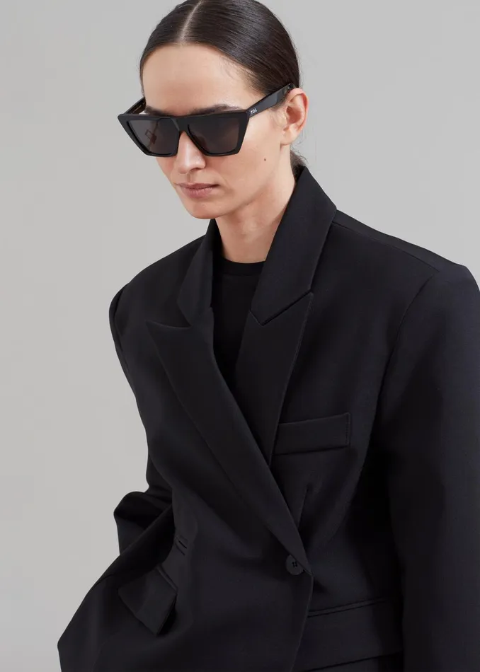 Women Paige Blazer 8211 Black The Frankie Shop Outerwear