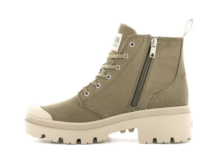 Women PALLABASE TWILL Butternut PALLADIUM Boots Women PALLABASE TWILL Butternut PALLADIUM Boots