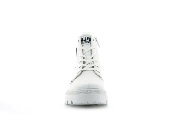 Women PALLABASE TWILL Star White PALLADIUM Boots Women PALLABASE TWILL Star White PALLADIUM Boots