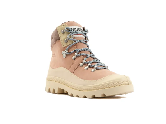 Women PALLABROUSSE HKR WP Nude Brown PALLADIUM Boots Women PALLABROUSSE HKR WP Nude Brown PALLADIUM Boots
