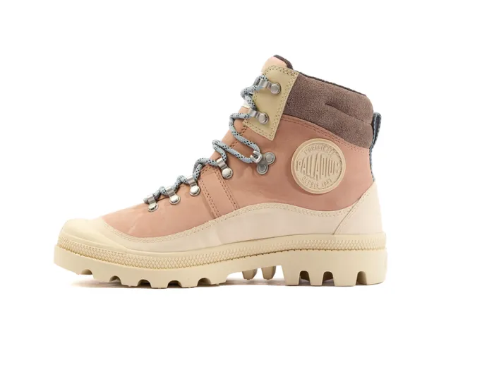 Women PALLABROUSSE HKR WP Nude Brown PALLADIUM Boots Women PALLABROUSSE HKR WP Nude Brown PALLADIUM Boots