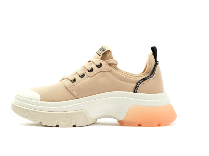 Women PALLAWAVE LO METRO Nude Dust PALLADIUM Sneakers