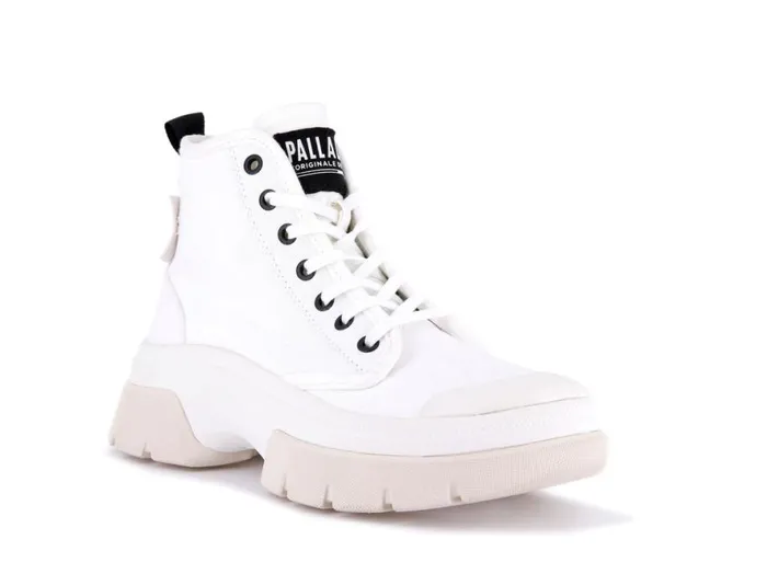 Women PALLAWAVE Star White PALLADIUM Boots
