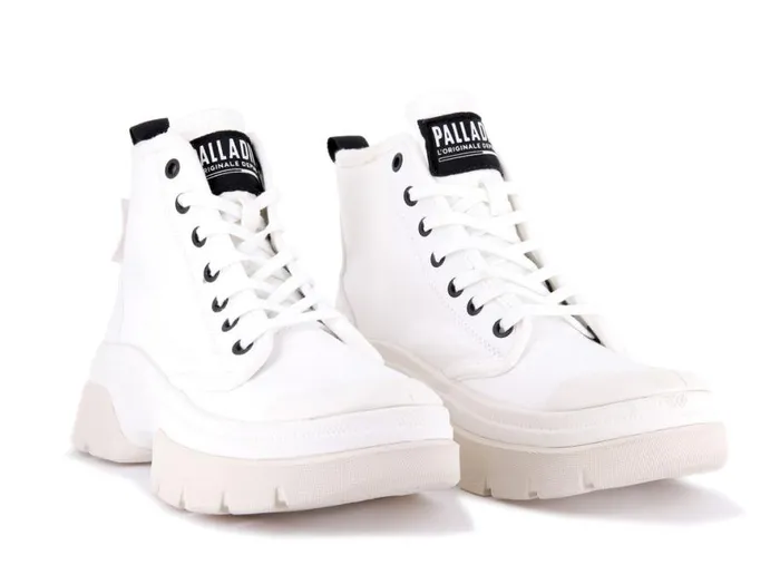 Women PALLAWAVE Star White PALLADIUM Boots