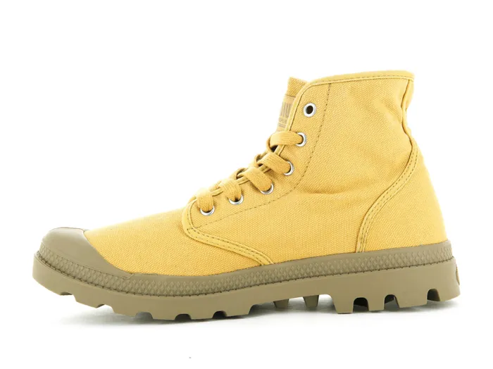 Women PAMPA HI Honey Gold PALLADIUM Boots