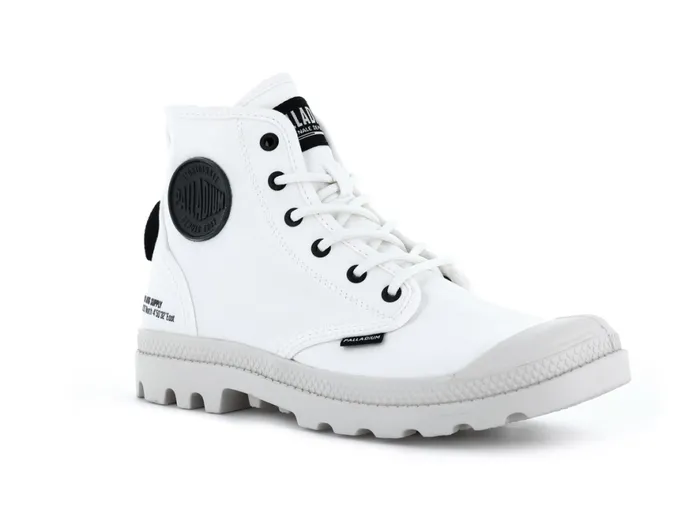 Women PAMPA HI HTG SUPPLY Star White PALLADIUM Boots Women PAMPA HI HTG SUPPLY Star White PALLADIUM Boots
