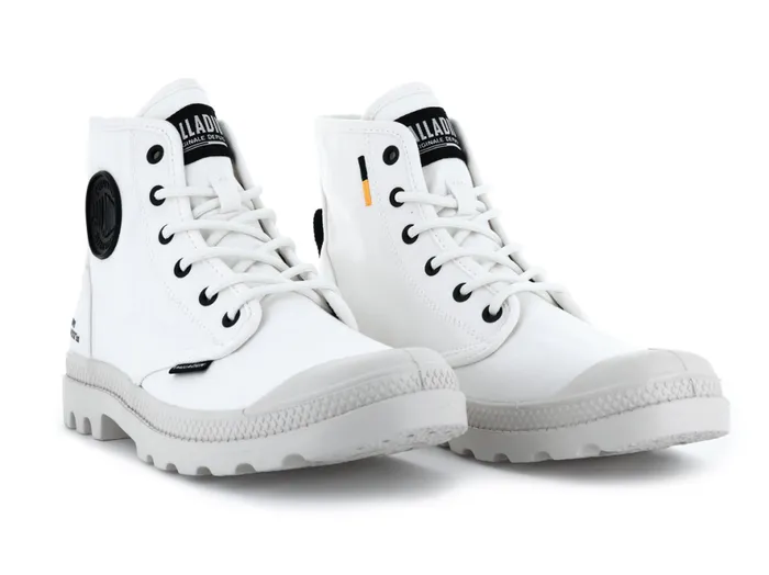 Women PAMPA HI HTG SUPPLY Star White PALLADIUM Boots Women PAMPA HI HTG SUPPLY Star White PALLADIUM Boots