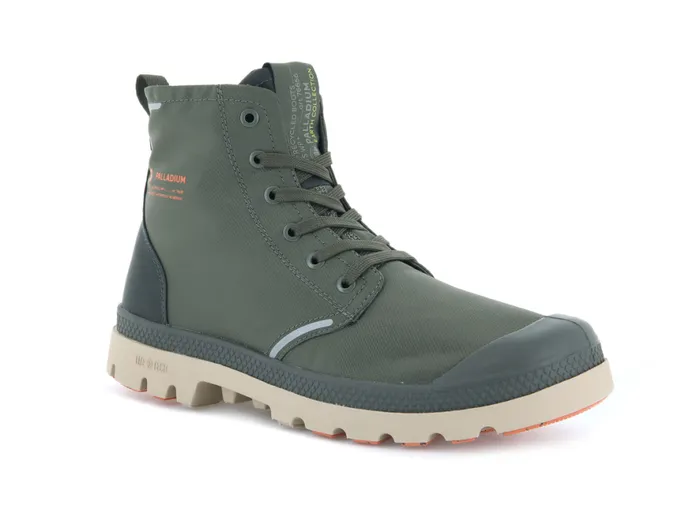 Women PAMPA LITE RECYCLE WP Olive Nightbeluga PALLADIUM Boots Women PAMPA LITE RECYCLE WP Olive Nightbeluga PALLADIUM Boots