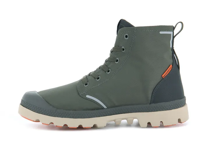 Women PAMPA LITE RECYCLE WP Olive Nightbeluga PALLADIUM Boots Women PAMPA LITE RECYCLE WP Olive Nightbeluga PALLADIUM Boots