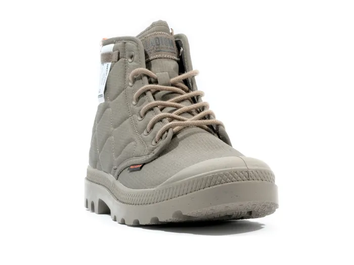 Women PAMPA REQUILTED Military Olive PALLADIUM Boots Women PAMPA REQUILTED Military Olive PALLADIUM Boots