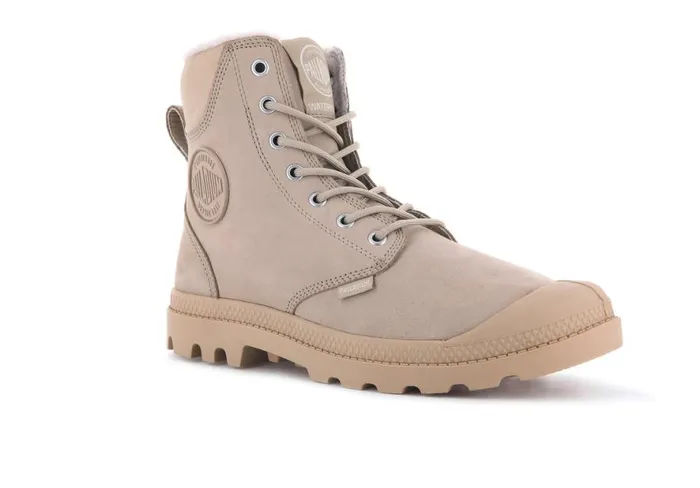 Women PAMPA SPORT CUFF WPS Warm Sand PALLADIUM Boots Women PAMPA SPORT CUFF WPS Warm Sand PALLADIUM Boots