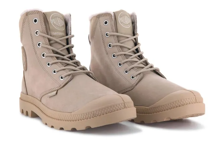 Women PAMPA SPORT CUFF WPS Warm Sand PALLADIUM Boots Women PAMPA SPORT CUFF WPS Warm Sand PALLADIUM Boots