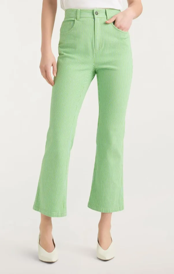 Women Pants Cinq Sept Aubrey Pant Lush Meadowskylight