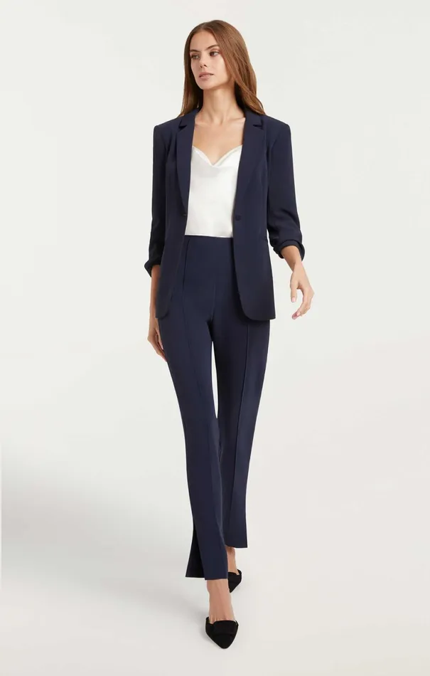 Women Pants Cinq Sept Brianne Pant Navy