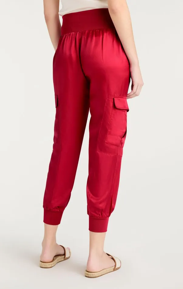 Women Pants Cinq Sept Giles Pant Red Currant