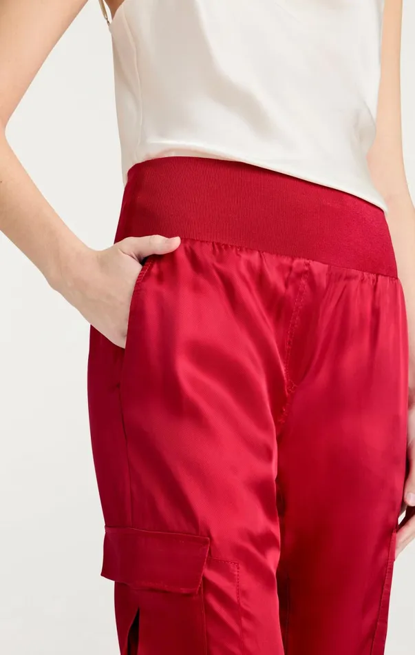 Women Pants Cinq Sept Giles Pant Red Currant