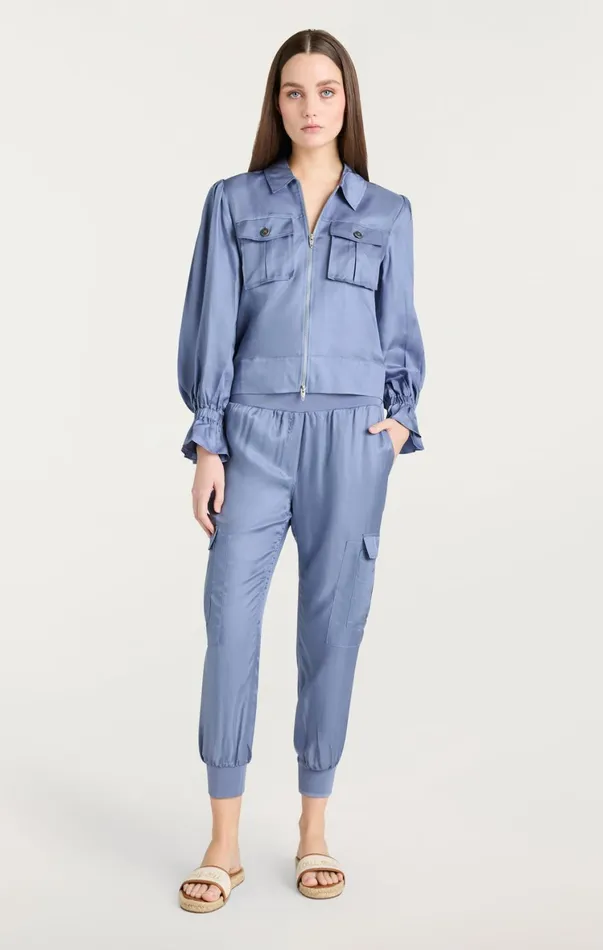 Women Pants Cinq Sept Giles Pant Rustic Blue