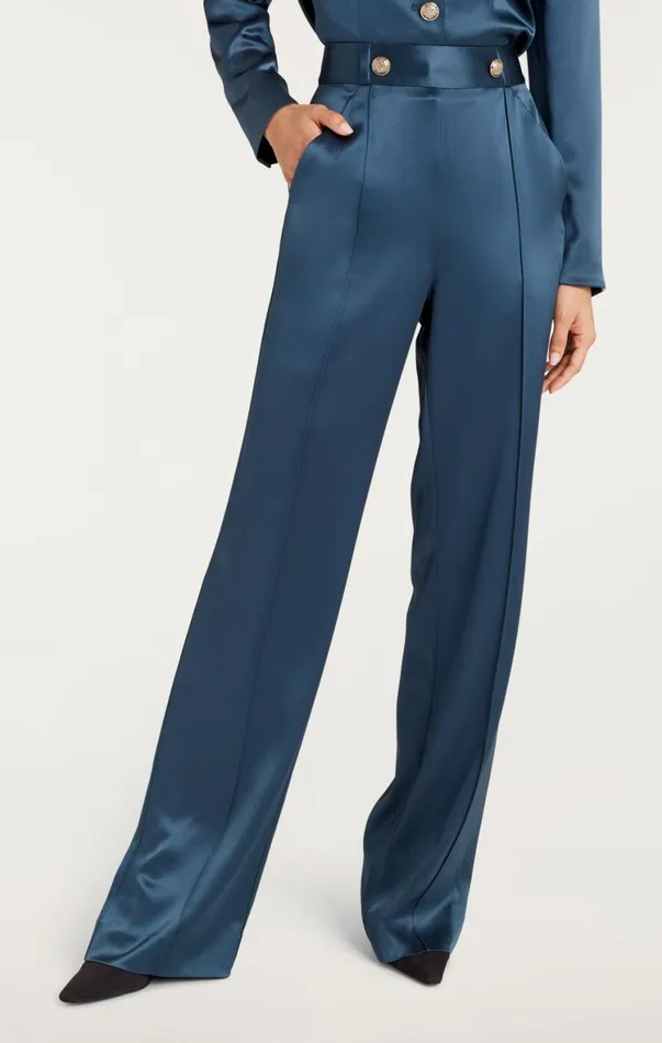 Women Pants Cinq Sept Rainer Pant Nightfall