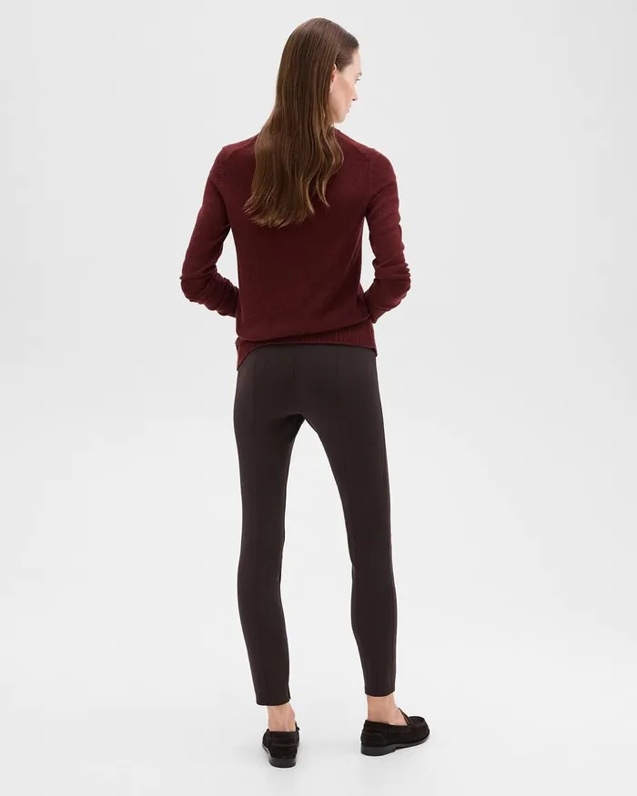 Women Pants Theory Skinny Legging In Scuba Hickory