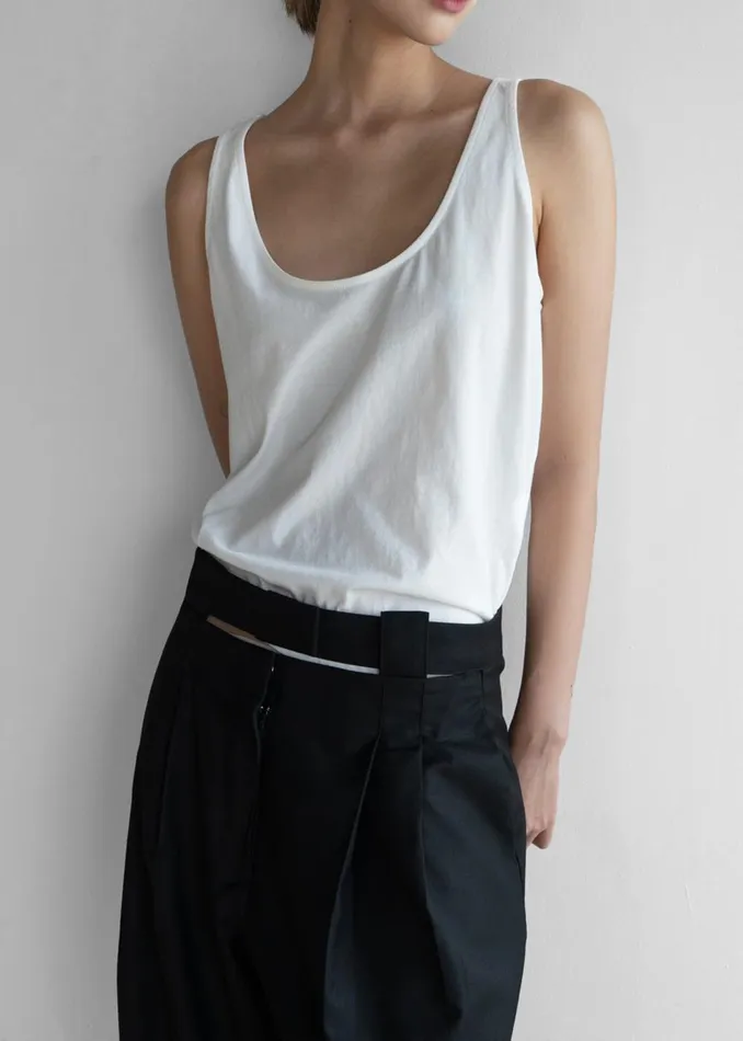 Women Penelope Tank Top 8211 White The Frankie Shop Tops