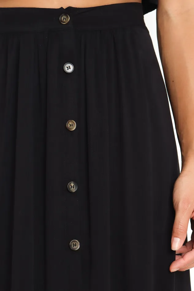 Women petalandpup Ava Skirt 8211 Black Black Skirts
