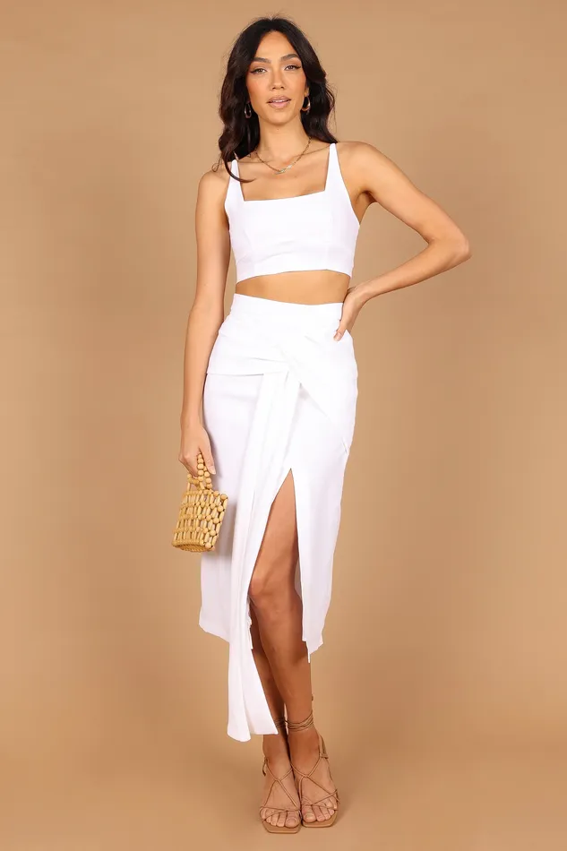 Women petalandpup Zanita Set 8211 White White Skirts