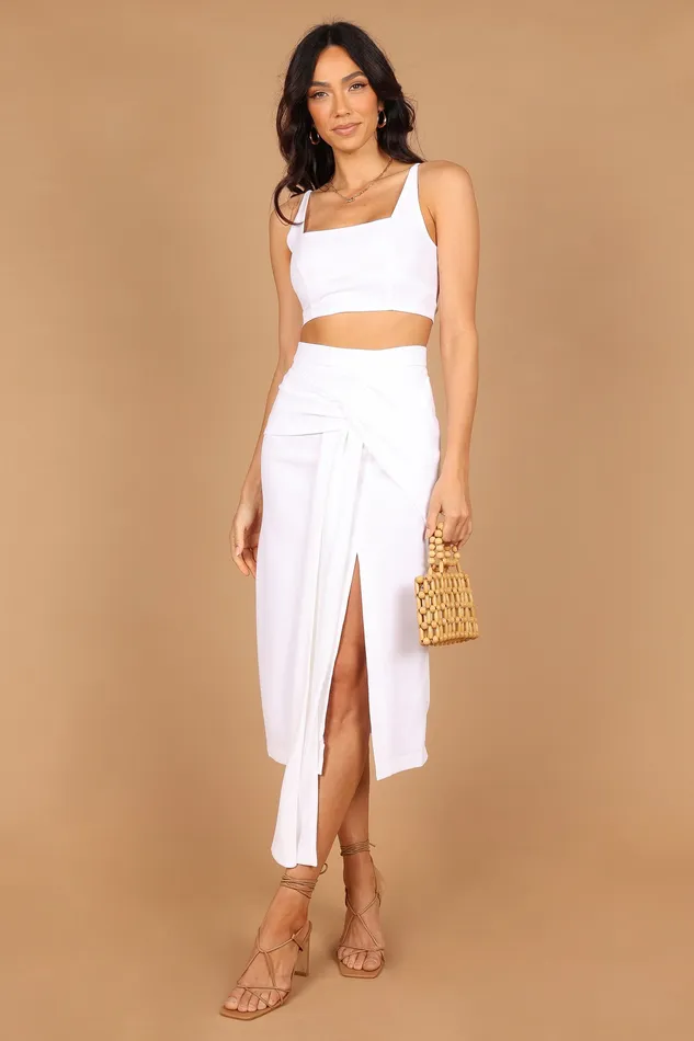 Women petalandpup Zanita Set 8211 White White Skirts