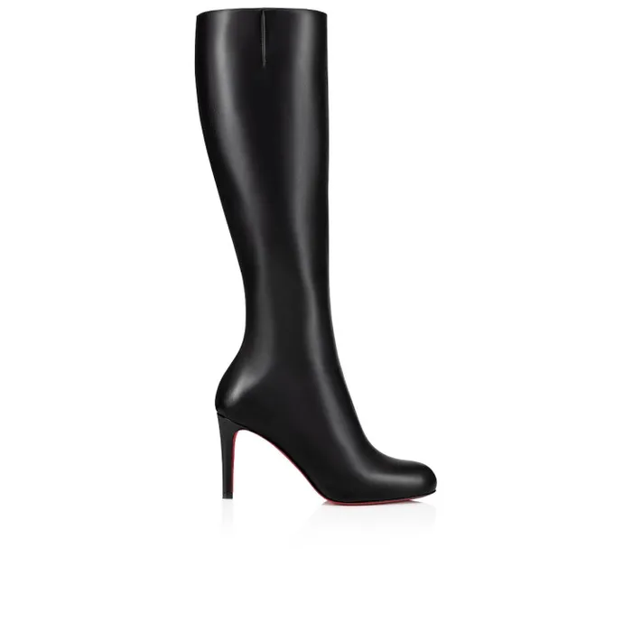 Women Pumppie Botta 85 Mm Boots 8211 Calf Leather 8211 Black Christian Louboutin Boots
