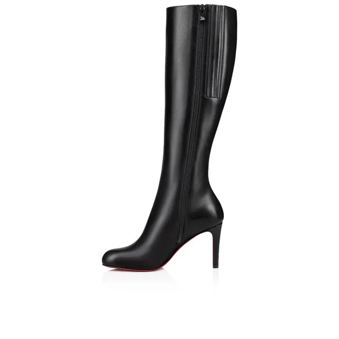 Women Pumppie Botta 85 Mm Boots 8211 Calf Leather 8211 Black Christian Louboutin Boots
