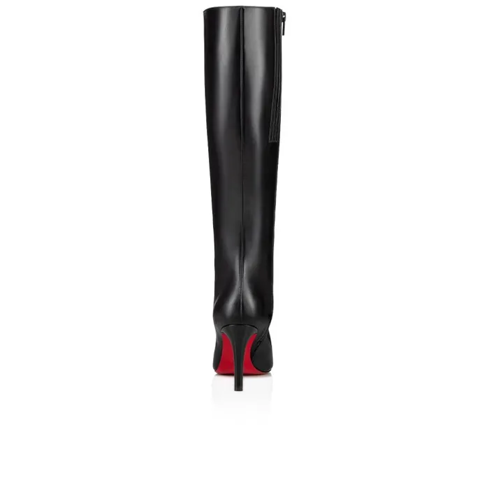 Women Pumppie Botta 85 Mm Boots 8211 Calf Leather 8211 Black Christian Louboutin Boots