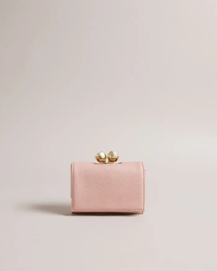 Women ROSIELA 8211 Small Crystal Bobble Leather Purse Pale Pink Ted Baker Purses and Cardholders Women ROSIELA 8211 Small Crystal Bobble Leather Purse Pale Pink Ted Baker Purses and Cardholders