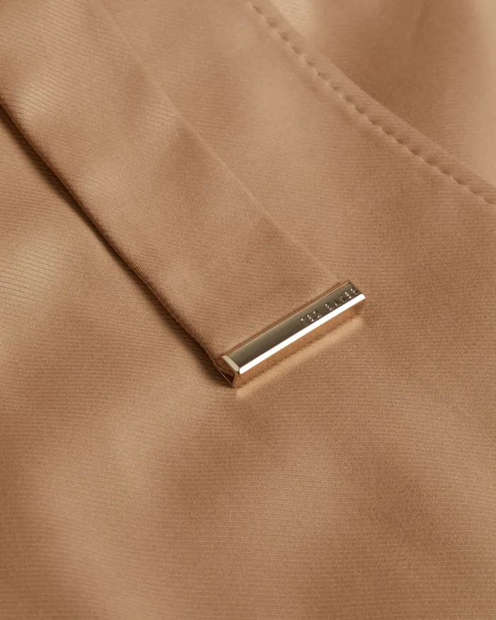 Women ROSINA 8211 Midi Length Wrap Trench Coat Browntan Ted Baker Coats and Jackets Women ROSINA 8211 Midi Length Wrap Trench Coat Browntan Ted Baker Coats and Jackets