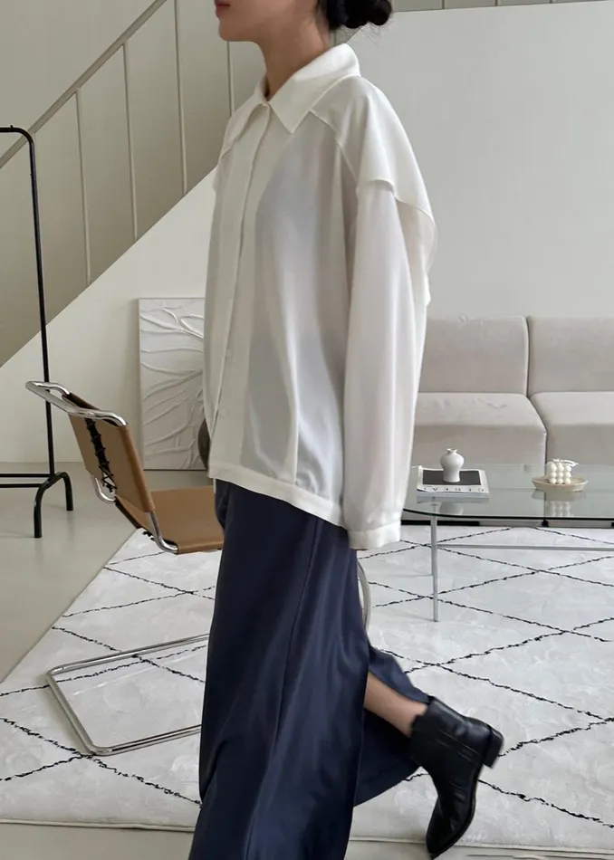 Women Ruma Blouse 8211 Off White The Frankie Shop Tops