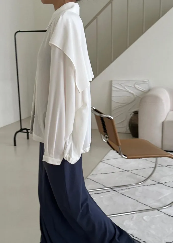 Women Ruma Blouse 8211 Off White The Frankie Shop Tops