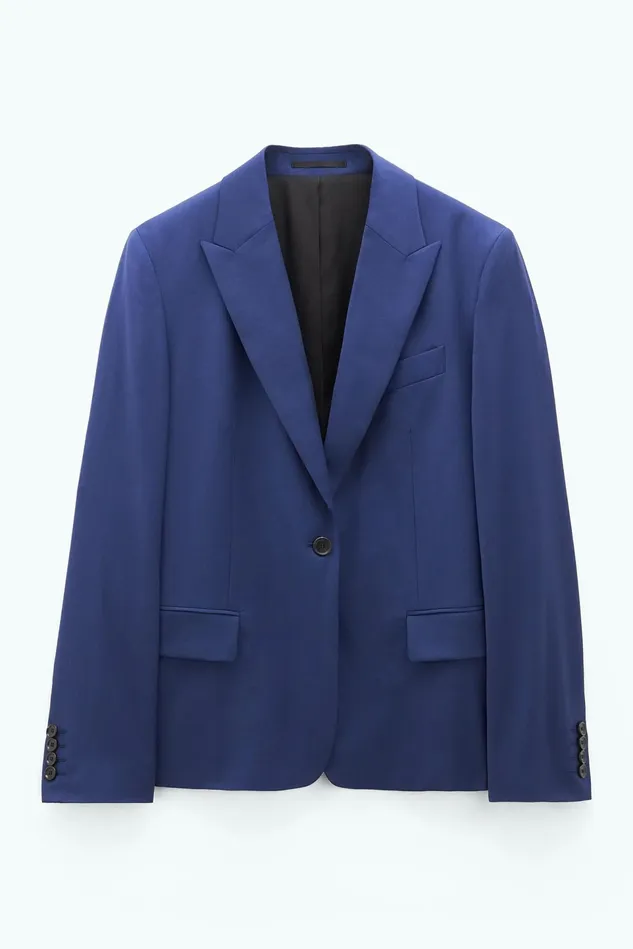 Women Sasha Cool Wool Blazer Ocean Blue Filippa K Blazers