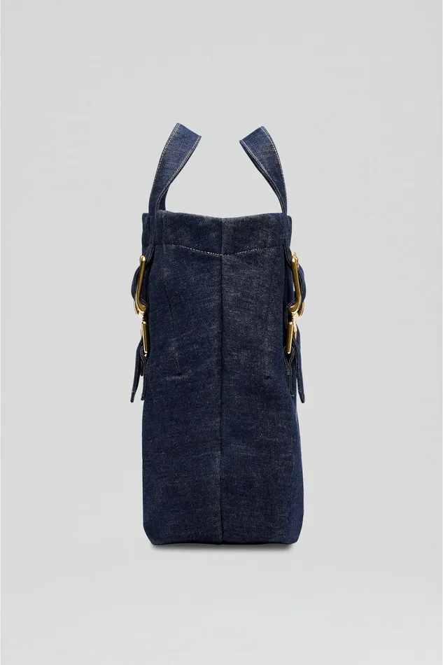 Women Scanlan Theodore TAILORED DENIM TOTE INDIGOB Denim Women Scanlan Theodore TAILORED DENIM TOTE INDIGOB Denim
