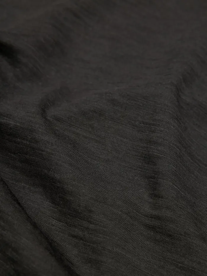 Women Seeker Merino High Neck TShirt Raven Finisterre Tops and Shirts