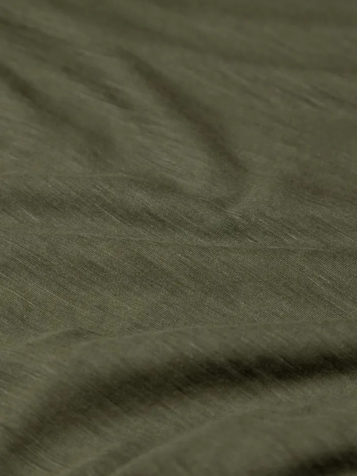 Women Seeker Merino Long Sleeve TShirt Olive Finisterre Tops and Shirts