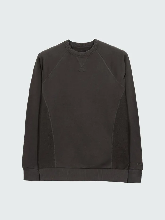Women Serpentine Sweatshirt Raven Black Finisterre Sweatshirts