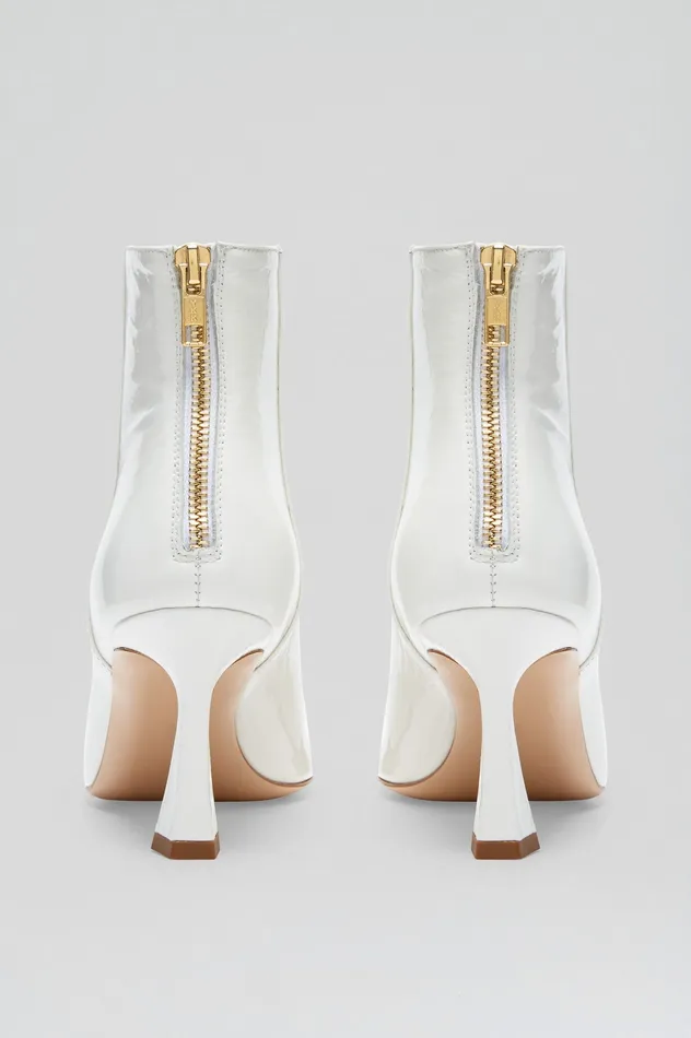 Women Shoes Scanlan Theodore CRINKLE LEATHER ANKLE BOOT 75 WHITE Women Shoes Scanlan Theodore CRINKLE LEATHER ANKLE BOOT 75 WHITE