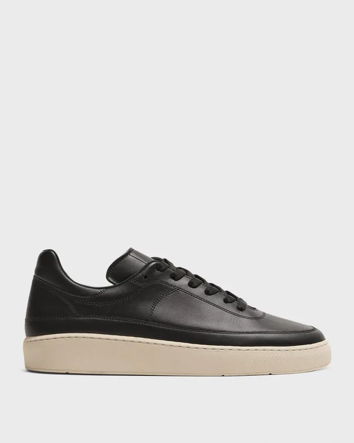 Women Shoes Theory Sneaker In Leather Black