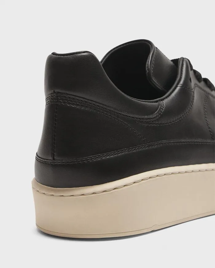 Women Shoes Theory Sneaker In Leather Black