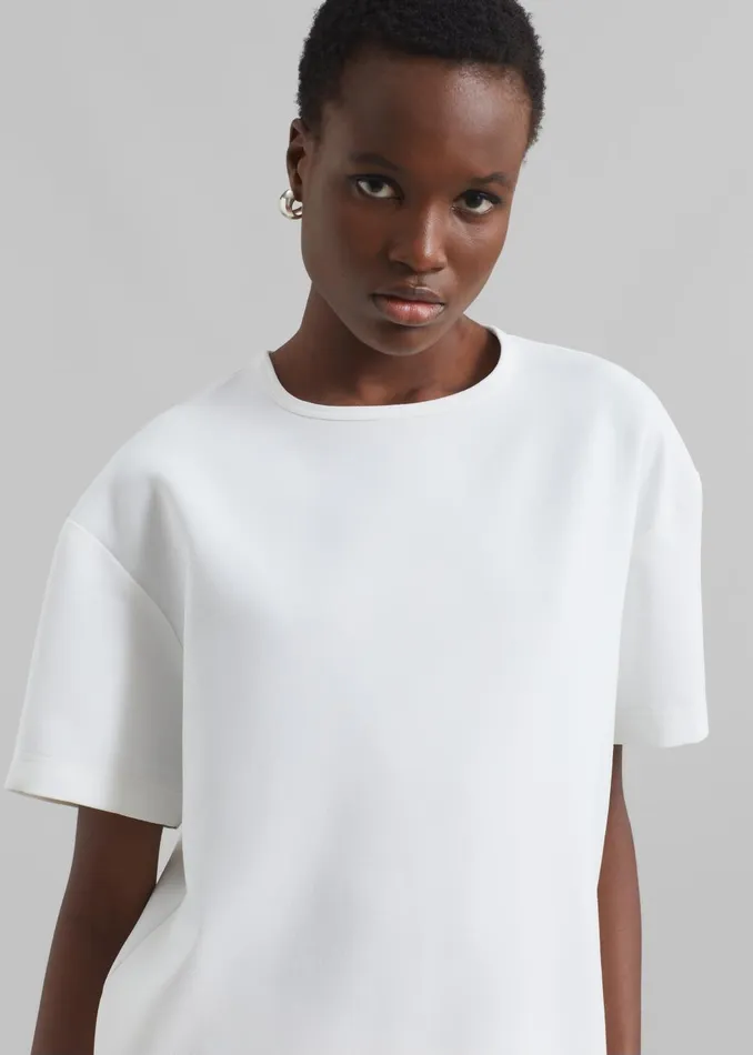 Women Sierra Tee 8211 White The Frankie Shop Tops