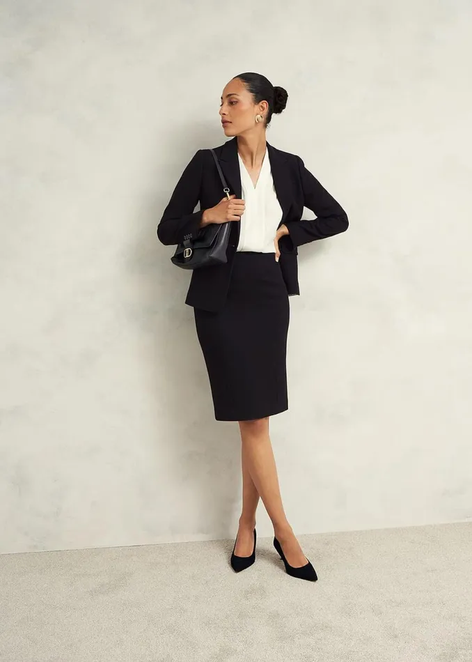 Women Skirts Hobbs Mia Skirt Black