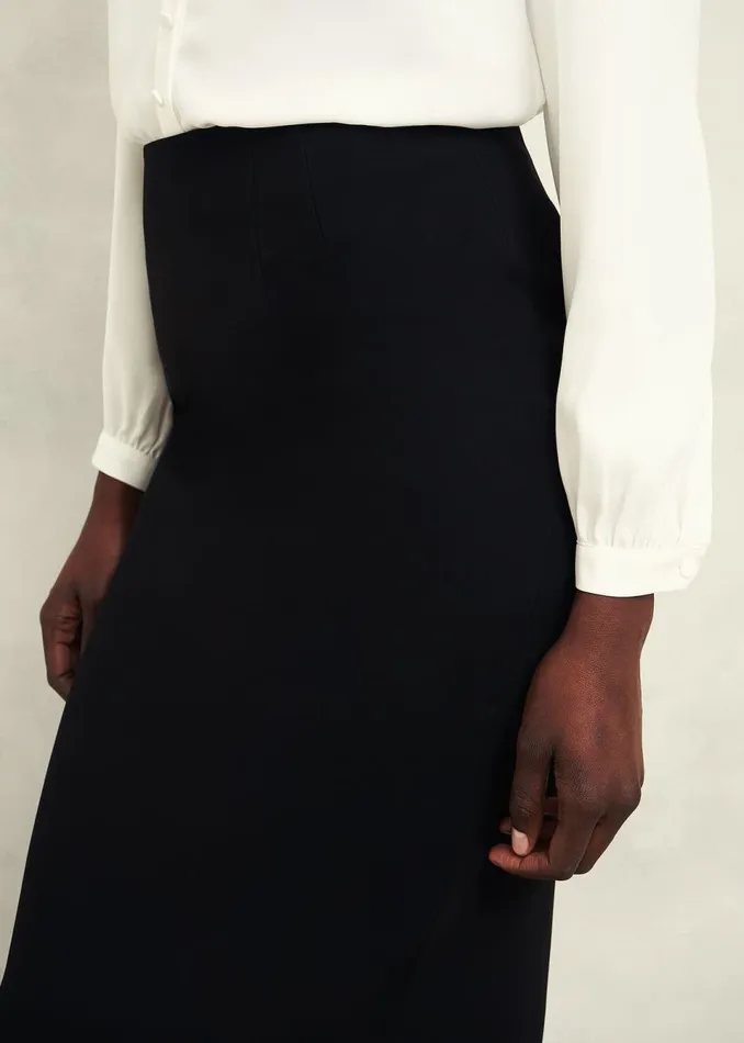 Women Skirts Hobbs Petite Maya Skirt Black